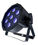 Прожектор LED PAR 38 Cameo Flat PAR Can 1 UV 7 x 3W IR BK