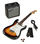 Комплект с электрогитарой Fender SQ Strat Pack SSS BSB