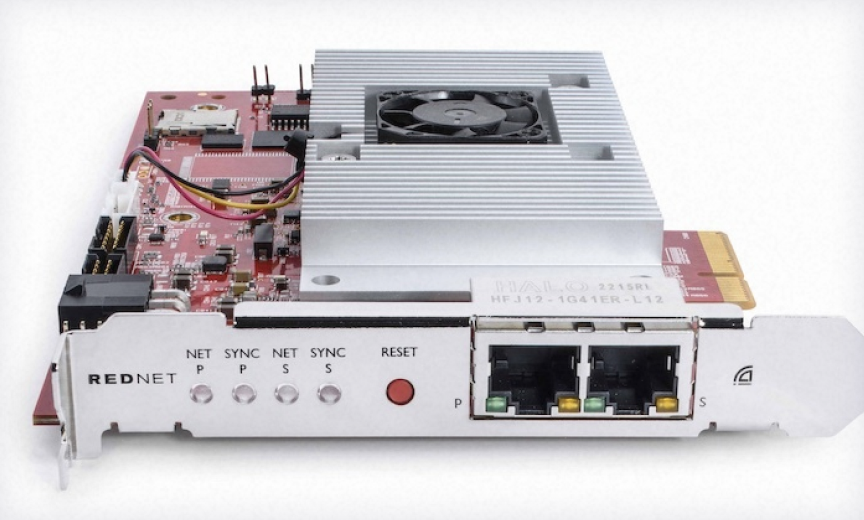 RedNet PCIeNX — карта от Focusrite для цифровых аудиосетей