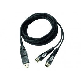 Коммутационный адаптер Omnitronic Cable UM-15 USB-MIDI adapter 1,5 m