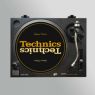 Stereo Slipmats Technics Yellow 3мм